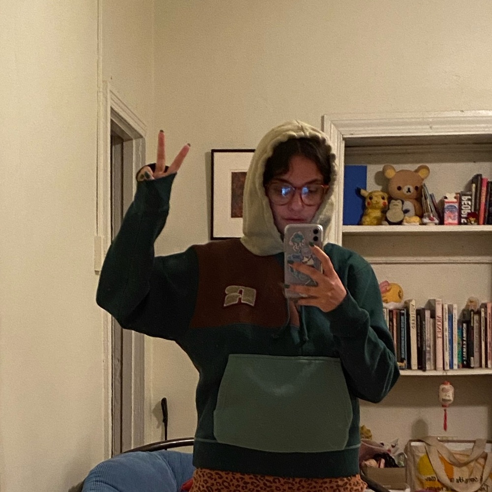 🥦🌳Russell Athletic Colorblock Hoodie🌳🥦